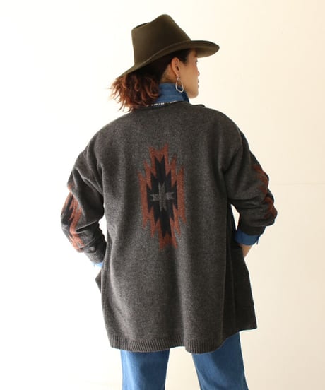 Le Melange ★ jacquard knit cardigan