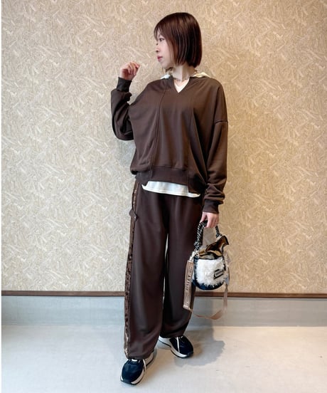 FOSI. ★ side velours sweat pants