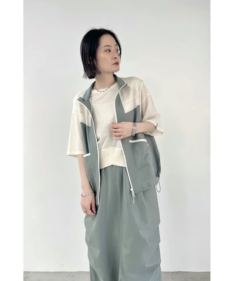 FOSI. ★ mini lipstop bi-color vest