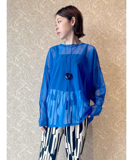 CHIGNON ★ tulle long T-shirt