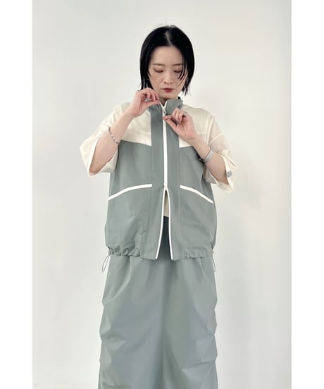 FOSI. ★ mini lipstop bi-color vest