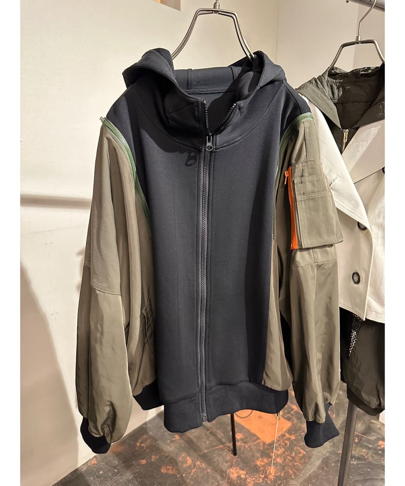 Risley ☆ military hoodie ( long ) | BASTET