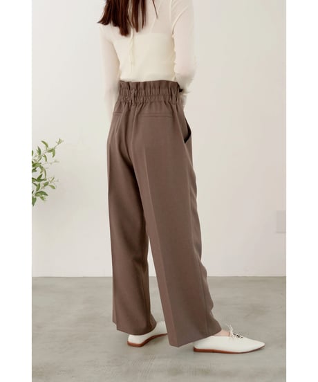 mink chair ★ mini frill straight  pants