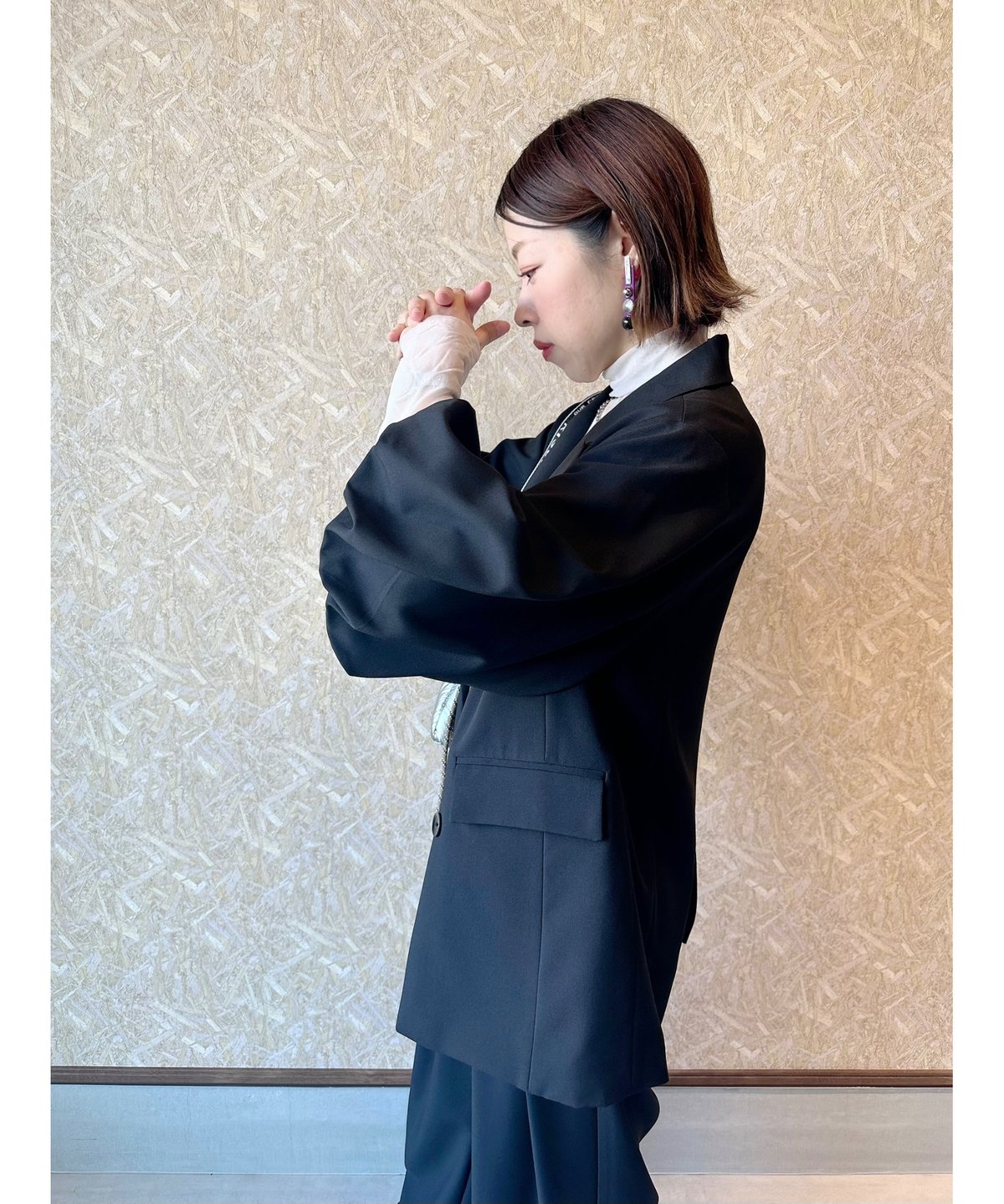 MARGAUX VINTAGE ☆ balloon sleeve jacket | BASTET