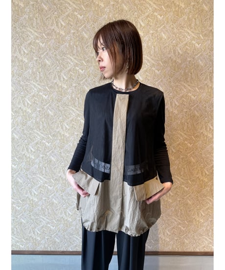MARECHAL TERRE ★ 3way hoodie vest