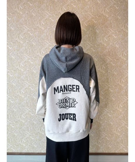 RISLEY ★ back logo hoodie