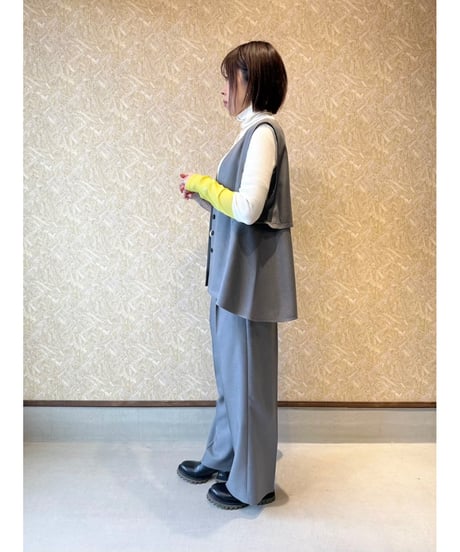 mink chair ★ back flare gilet