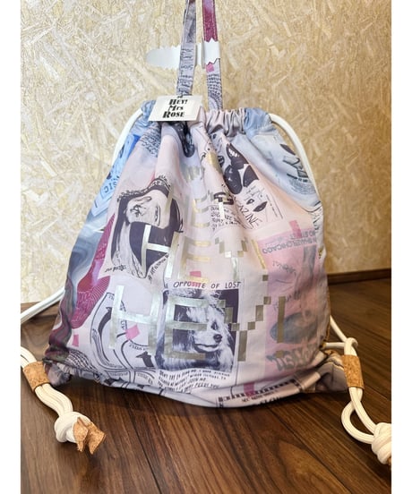 ⁡ HEY! Mrs Rose ★ uneune knapsack / silver