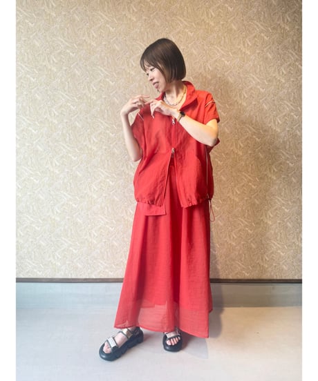FOSI. ★ sheer nylon vest