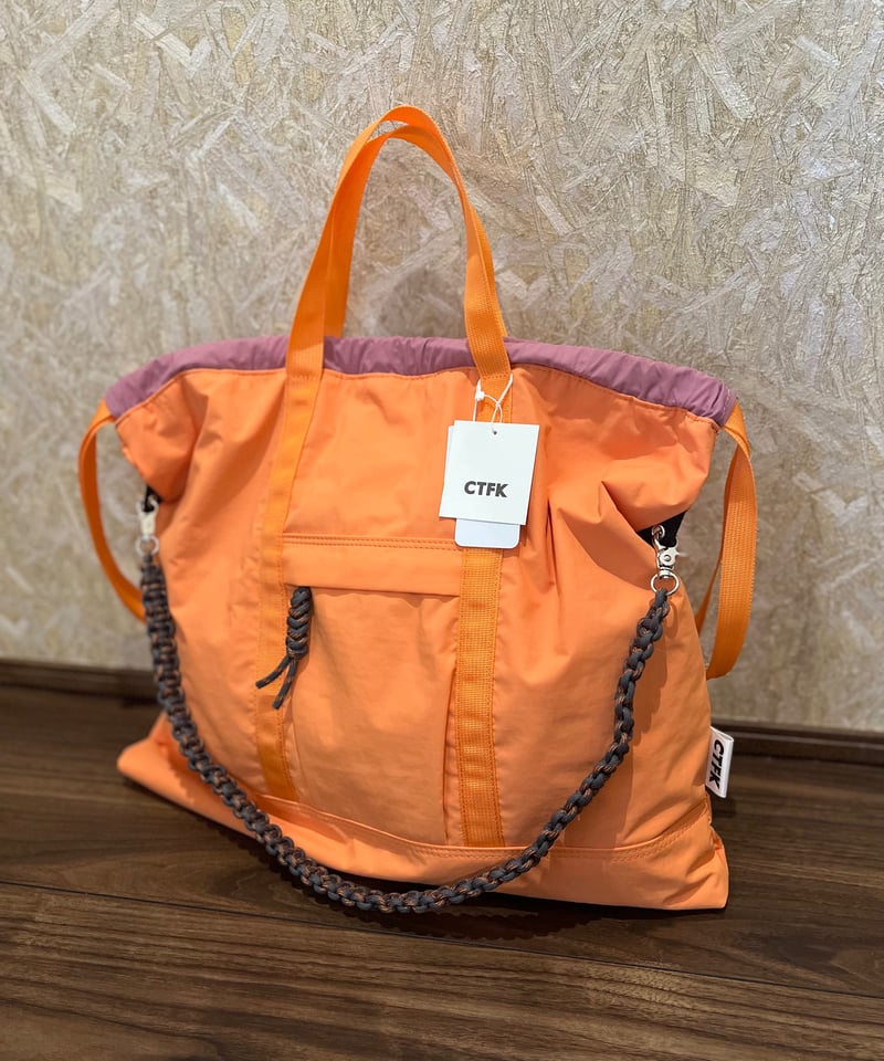 CONTROL FREAK ☆ nylon 3way square tote | BASTET