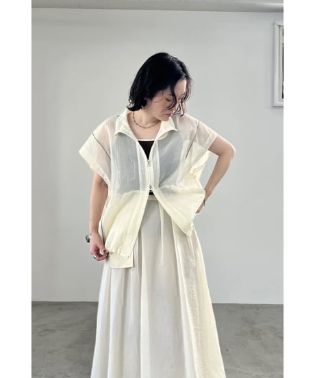 FOSI. ★ sheer nylon vest