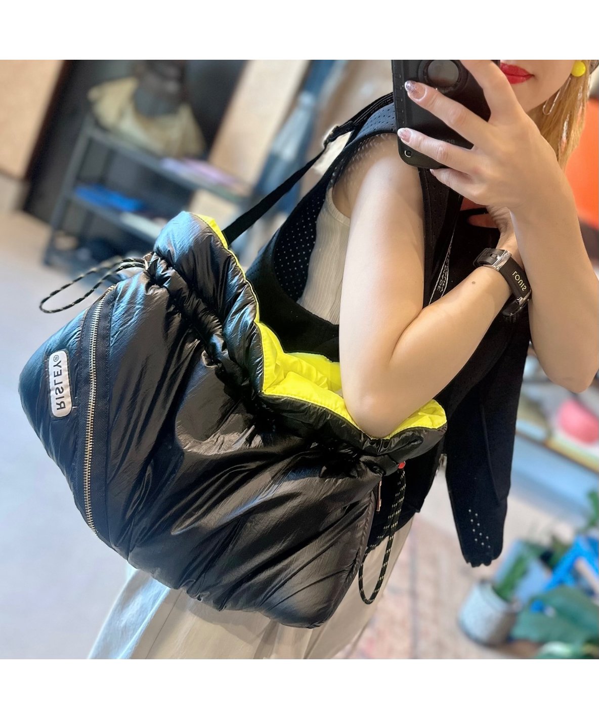 限定値下✨RISLEY×OUTDOOR パデットクラッチバッグ　ショルダー　巾着 Risley ☆ paddet clutchbag | BASTET