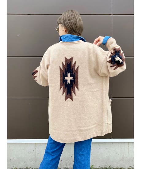 Le Melange ★ jacquard knit cardigan