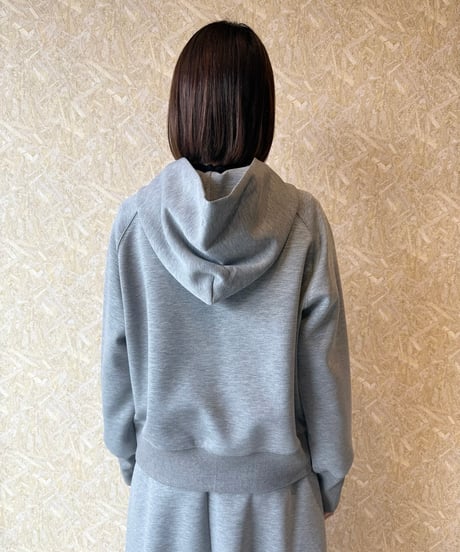 MICHNESS ★ cardboard knit zip parka
