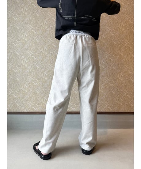 MARGAUX VINTAGE ★ logo west tuck  pants