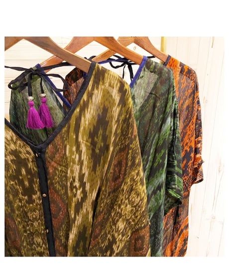 AIC ★ 2way  poncho blouse