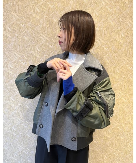 RISLEY ★ quilted short coat