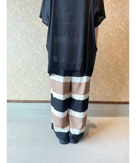CHIGNON ★ oriental border pants