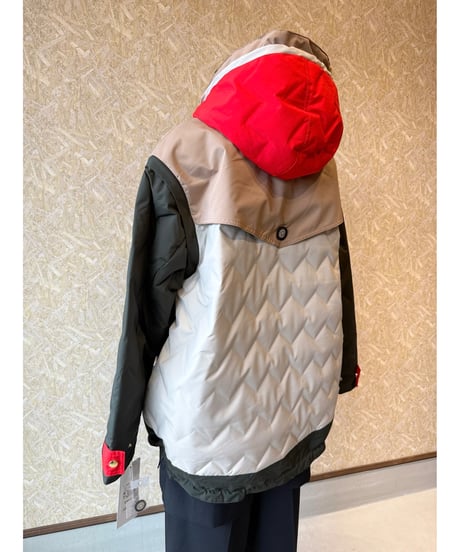 RISLEY ★ bi-color down mountain parker