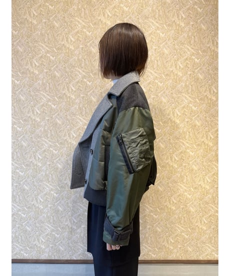 RISLEY ★ quilted short coat