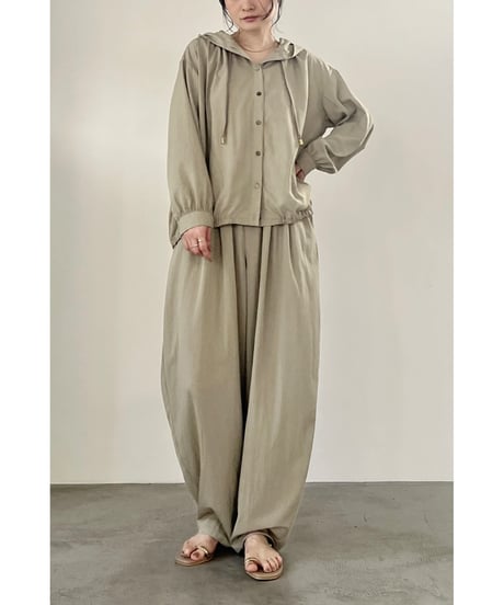 MICHNESS ★ semi wide easy pants