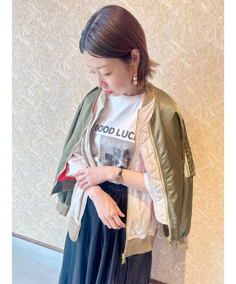 RISLEY ☆ shoulder MA-1 | BASTET