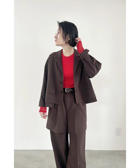 FOSI. ★ pocket design short jacket