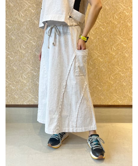 JUDDY CORN ★ combed yarn skirt