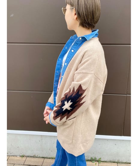 Le Melange ★ jacquard knit cardigan