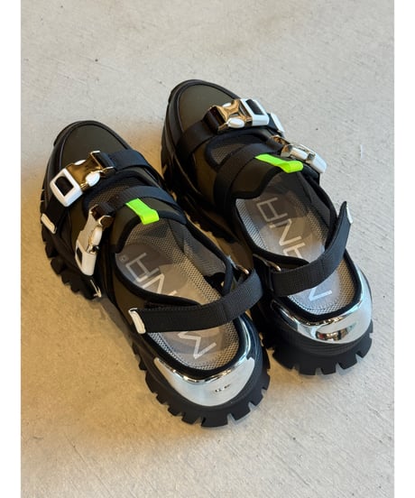 MANA ★ back belt sneaker