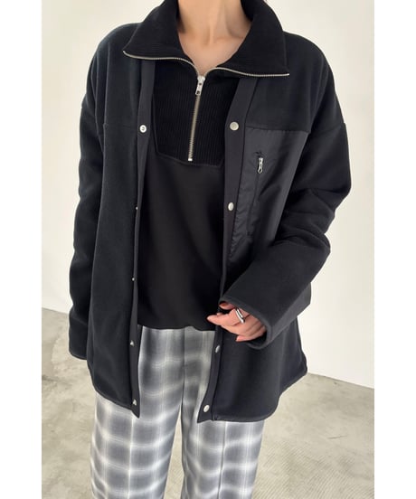 FOSI. ★ fleece cardigan