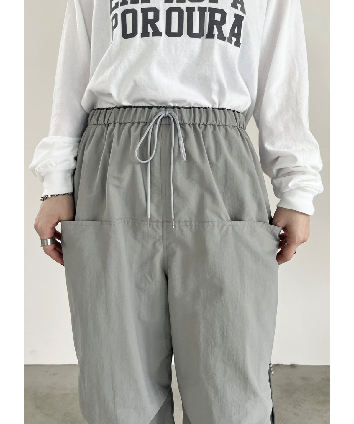 FOSI. ☆ nylon parachute pants | BASTET