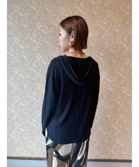 CHIGNON ★ sheer hoodie poncho