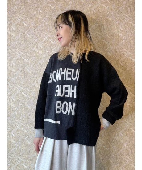 AKANE ★ cut off logo pullover