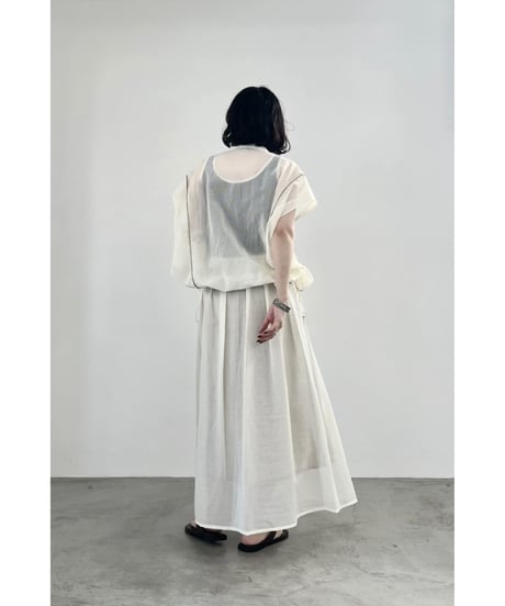 FOSI. ★ sheer nylon vest