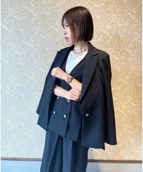 RISLEY ★ tailor collar shoulder jacket