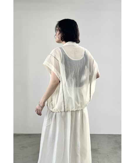 FOSI. ★ sheer nylon vest