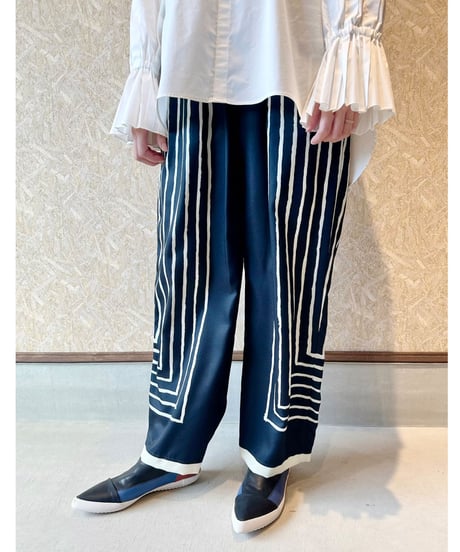 CHIGNON ★ panel print pants