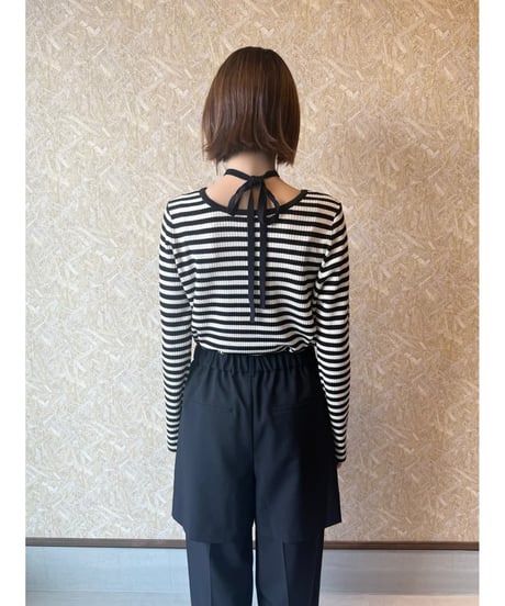 CHIGNON ★ 2way choker knit poncho