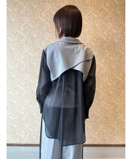 RISLEY ★ layered sheer  jacket