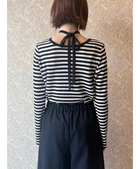 CHIGNON ★ 2way choker knit poncho