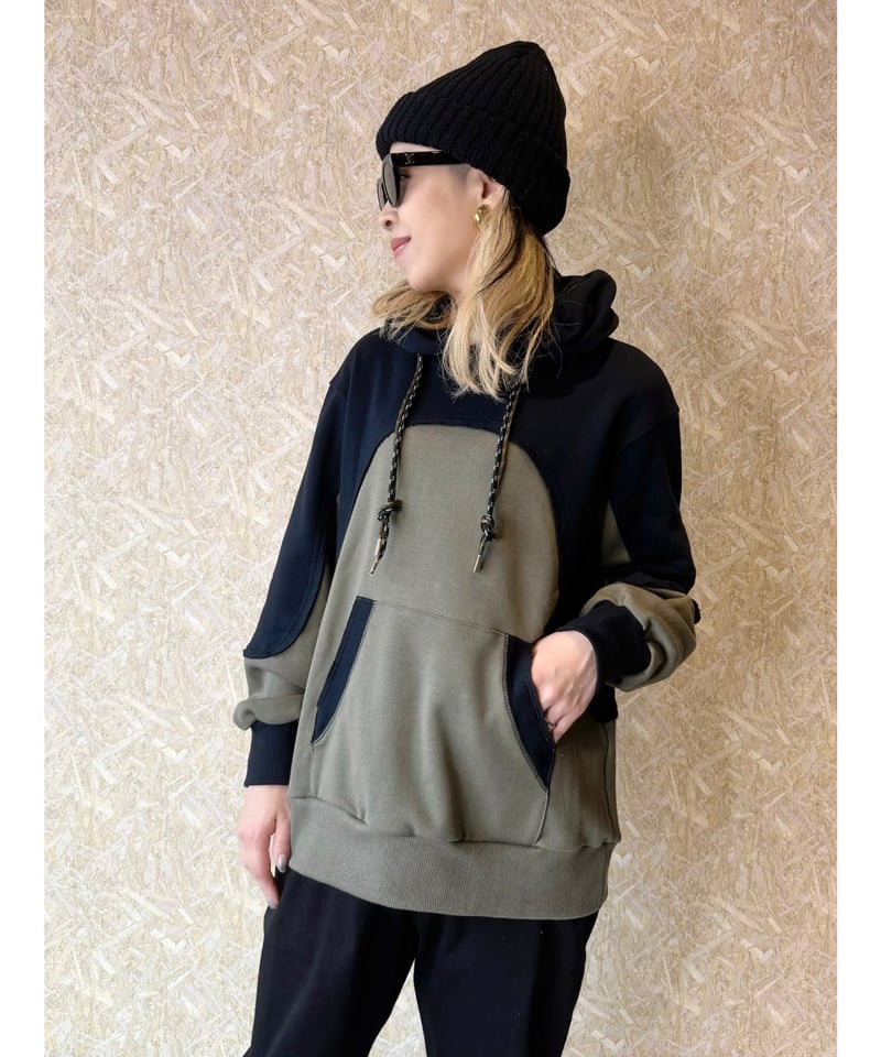 RISLEY ☆ back logo hoodie | BASTET