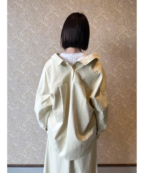 mink chair ★ color denim shirt