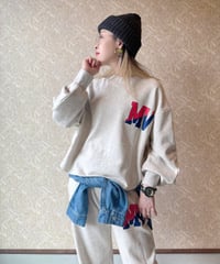 MARGAUX VINTAGE ★ logo sweat pullover