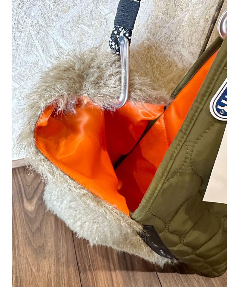 Risley ☆ fur×kilt handle bag | BASTET