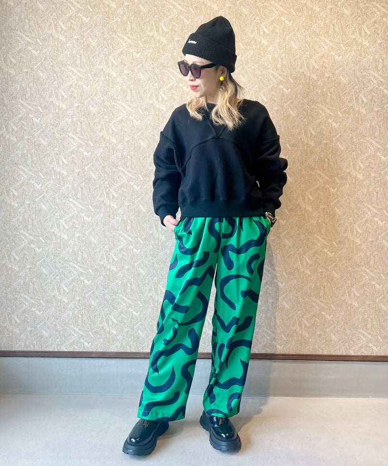 みんみん様【新品タグ付き】CHIGNON paint print pants CHIGNON ☆ paint print pants | BASTET