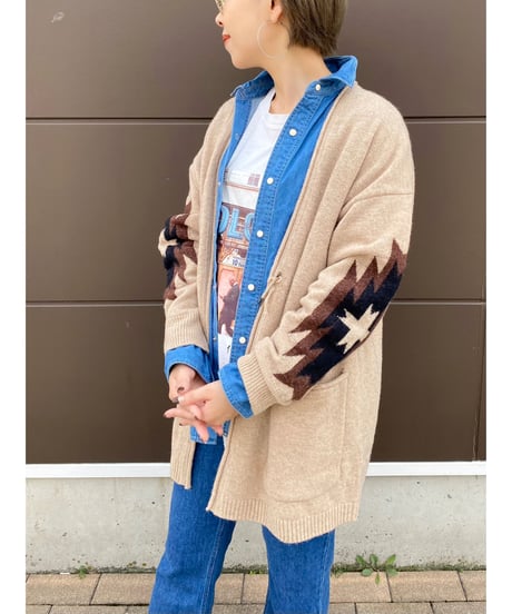 Le Melange ★ jacquard knit cardigan
