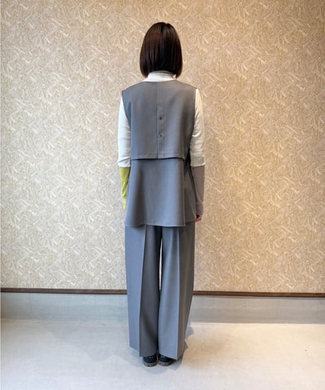 mink chair ★ back flare gilet