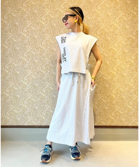 JUDDY CORN ★ combed yarn skirt