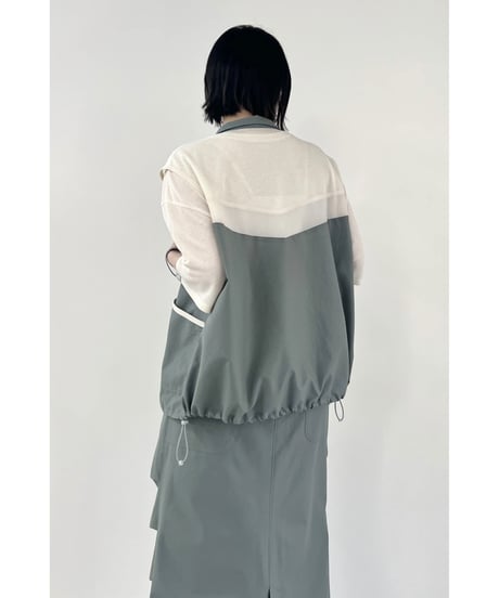 FOSI. ★ mini lipstop bi-color vest